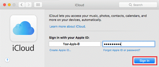 فعال کردن iCloud Photos در مک