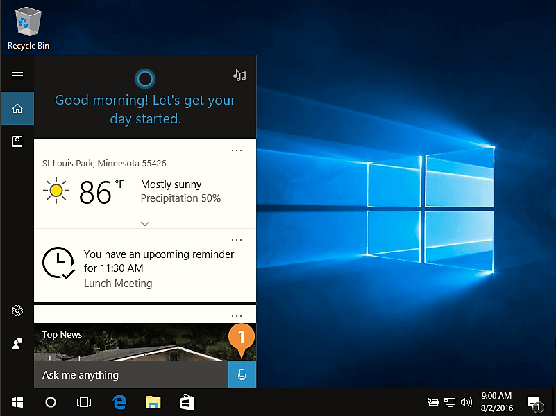 نحوه استفاده از Cortana